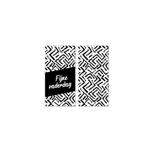 Cadeaulabels | fijne vaderdag (5 stuks)