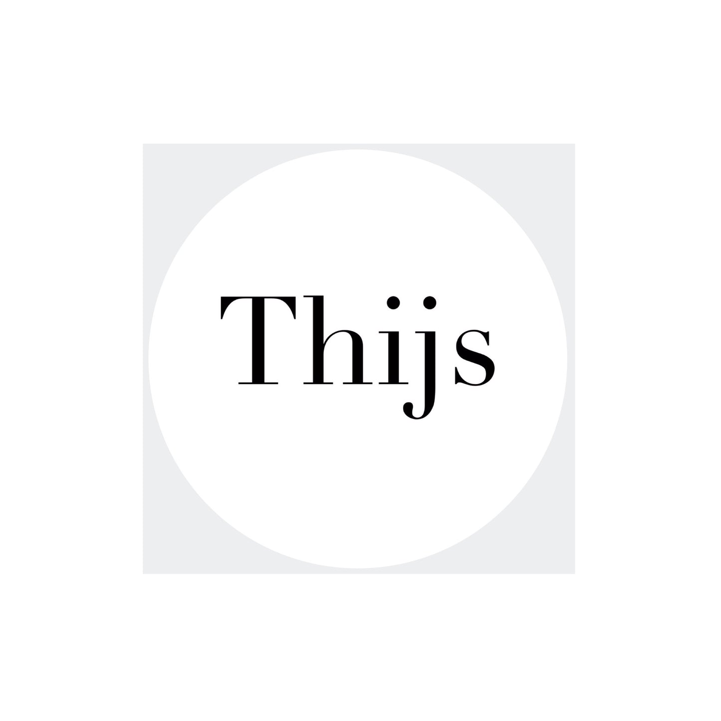 Gepersonaliseerde sticker | naam (per stuk)