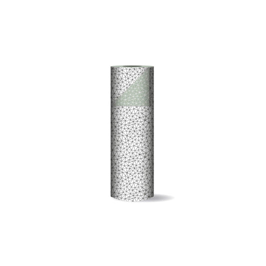 Cadeaupapier - graphics - zwart/wit - 30x200 cm