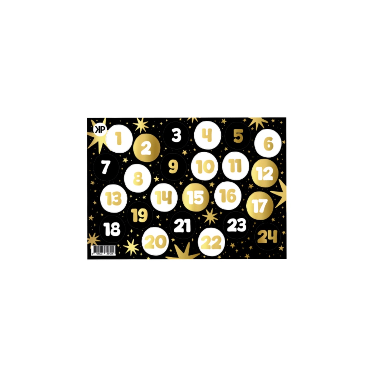 Stickervel - advent