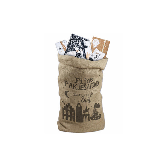 Jute zak Sinterklaas