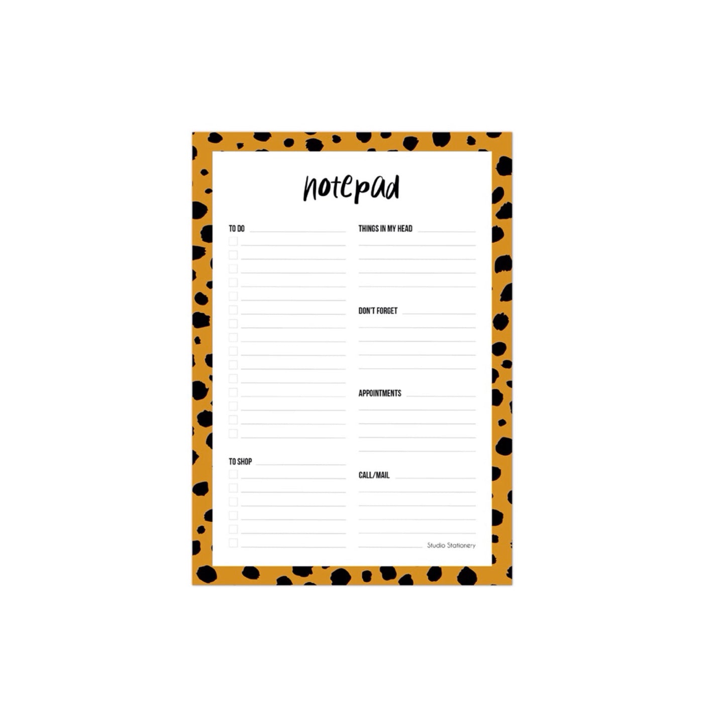 Notitieblokje A5 - notepad