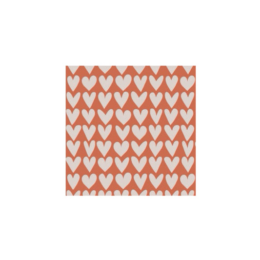Cadeaupapier - hearts - beige - 30x200 cm