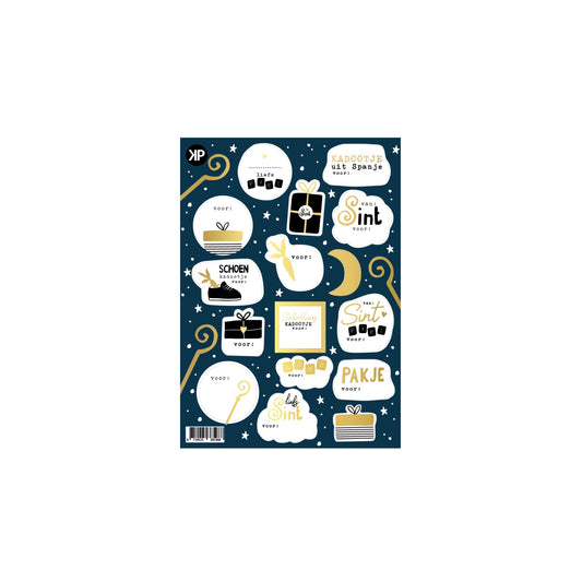 Stickervel - sinterklaas - A5